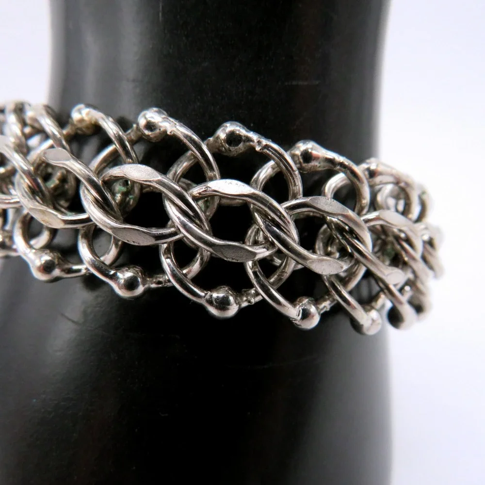 Unbranded vintage silver